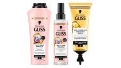 Gliss Split Hair Miracle 3-Step Split End Repair & Strengthening Set Bundle
