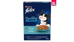 Felix Doubly Delicious Dry Cat Food with Fish 400 g