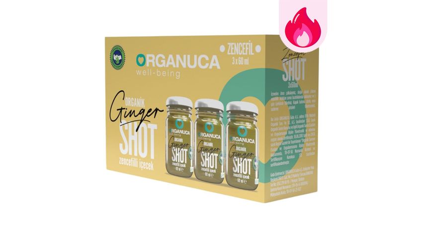 Organuca Ginger Shot 3 x 60 ml