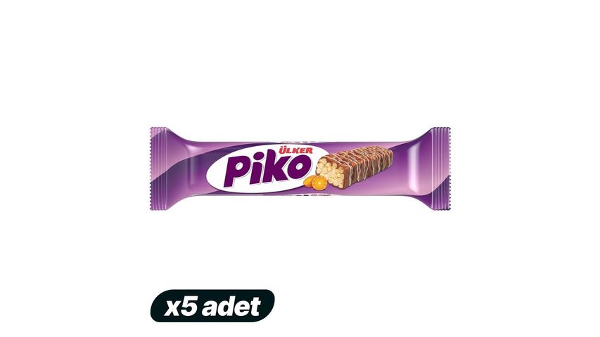 5'li Ülker Piko Pirinç Patlaklı Çikolata Paketi
