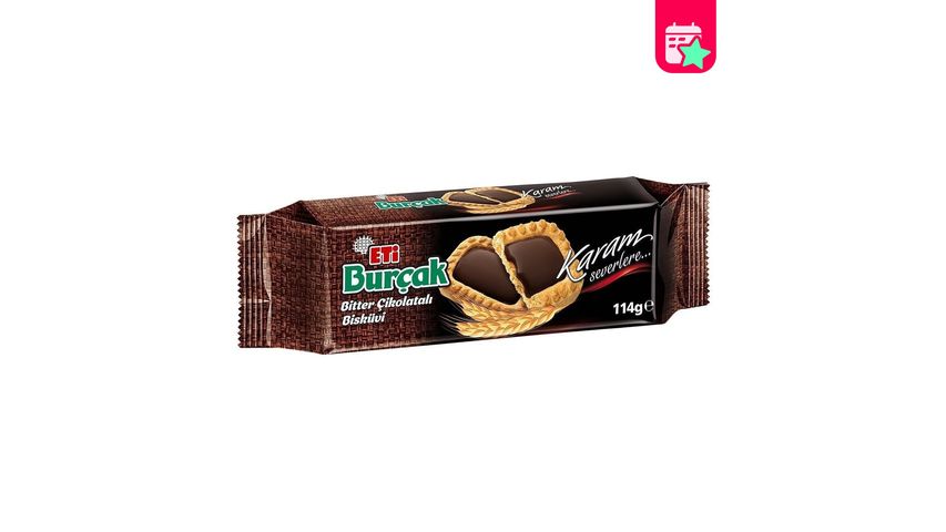 Eti Burçak Dark Chocolate Oatmeal Biscuits 114 g