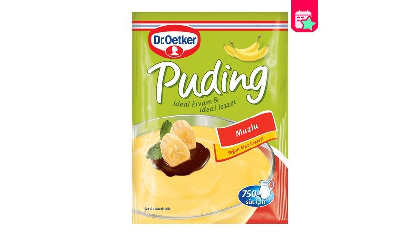 Dr. Oetker Banana Pudding 120 g