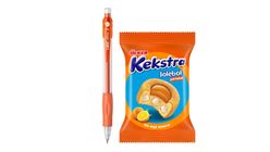 BIC Velocity Mechanical Pencil 0.7 & Ülker Kekstra Jölebol Orange Cake Bundle