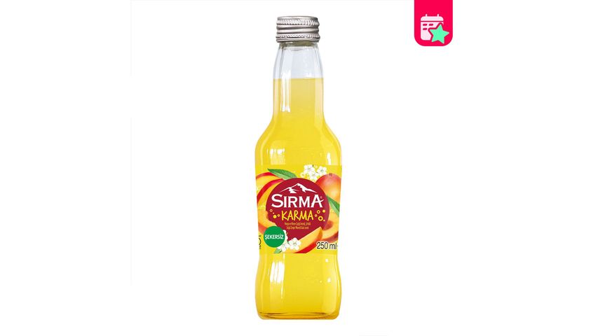 Sırma Mixed Mango & Elderflower Flavored Peach Natural Mineral Water 250 ml