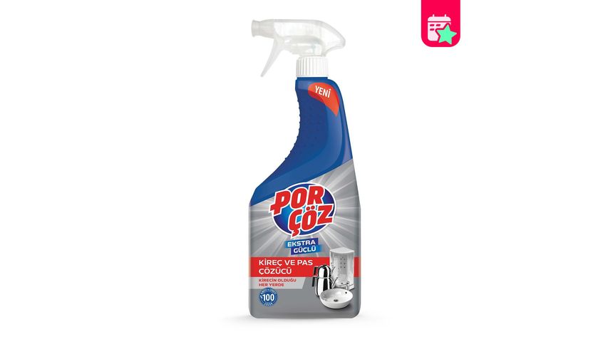 Porçöz Extra Strong Lime Remover Spray 750 ml