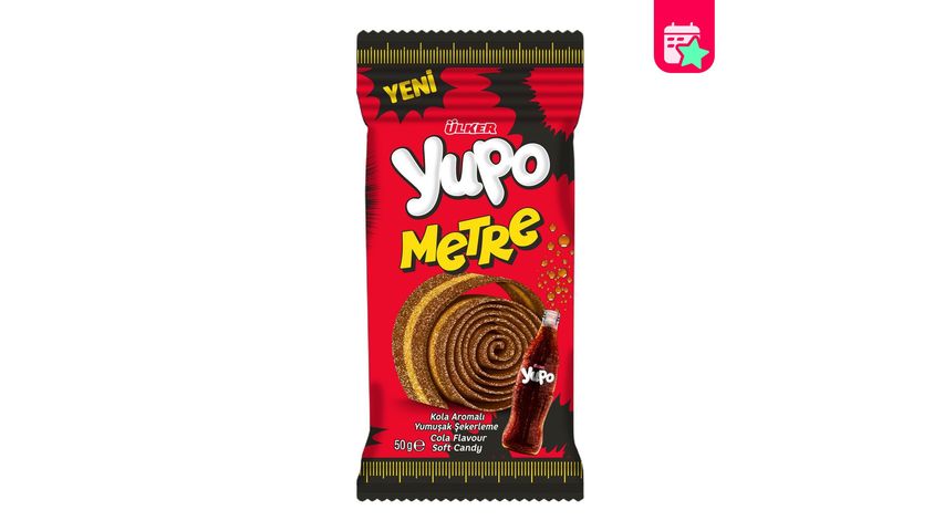 Ülker Yupo Cola Flavored Soft Candy 50 g