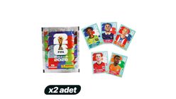 2'li Panini World Cup 2026 Çıkartma Paketi