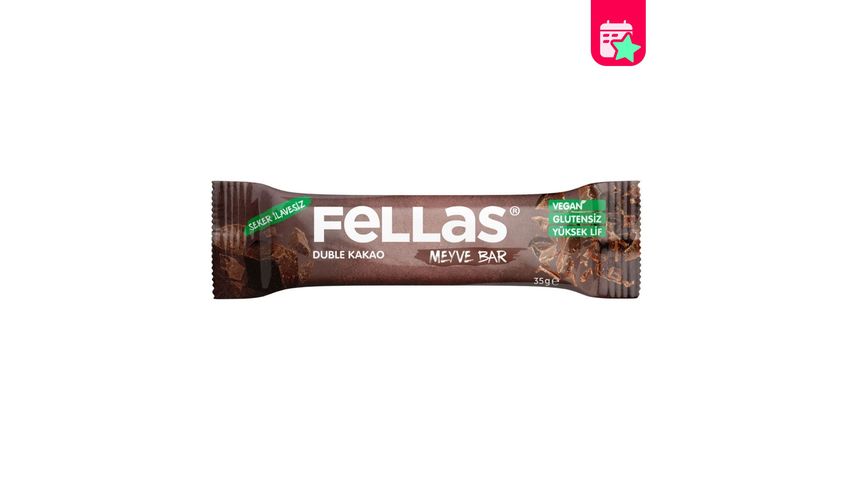 Fellas Double Cocoa Fruit Bar 35 g