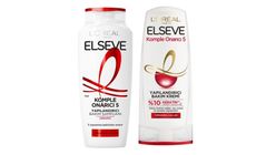 Elseve Komple Onarıcı 5 Yapılandırıcı Bakım Şampuanı + Saç Kremi Hediye Paketi