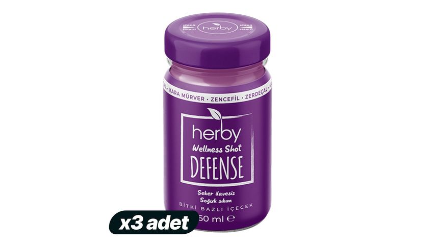 3x Herby Defense Shot 60 ml Bundle