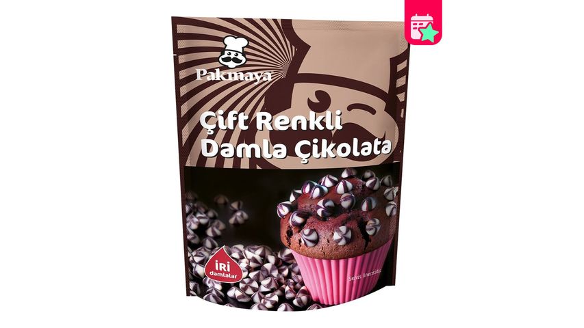 Pakmaya Double Colored Chocolate Chips 70 g