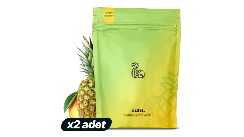 2'li bahs. Mango & Pineapple Öğün Tozu 600 g Paketi