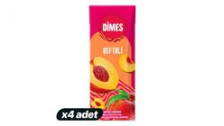 4'lü Dimes Vişne Nektarı Meyve Suyu 200 ml Paketi