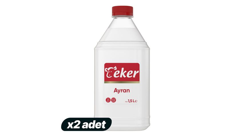 2'li Eker Ayran 1.5 L Paketi