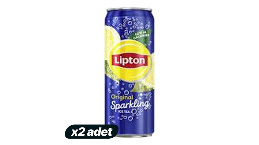 2'li Lipton Limon & Yuzu Aromalı Sparkling Ice Tea 330 ml Paketi
