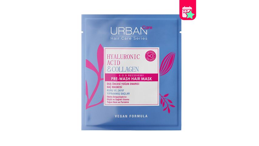 Urban Care Hyaluronic Acid & Collagen Hair Care Mask 50 ml