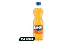 4x Fanta Soda PET Bottle 500 ml Bundle
