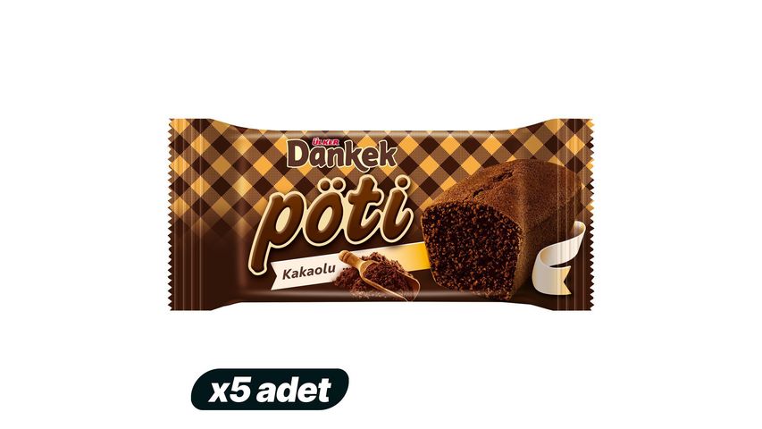 5x Ülker Dankek Pöti Muffin Cocoa Bundle