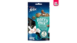 Felix Party Mix Mixed Ocean Flavors Cat Treat 60 g