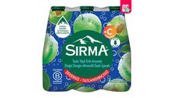 Sırma Vitamin C Green Plum Flavored Natural Mineral Water 6 x 200 ml