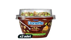 2x Danette Selection Pistachio & Baklava Pieces 122 g Bundle