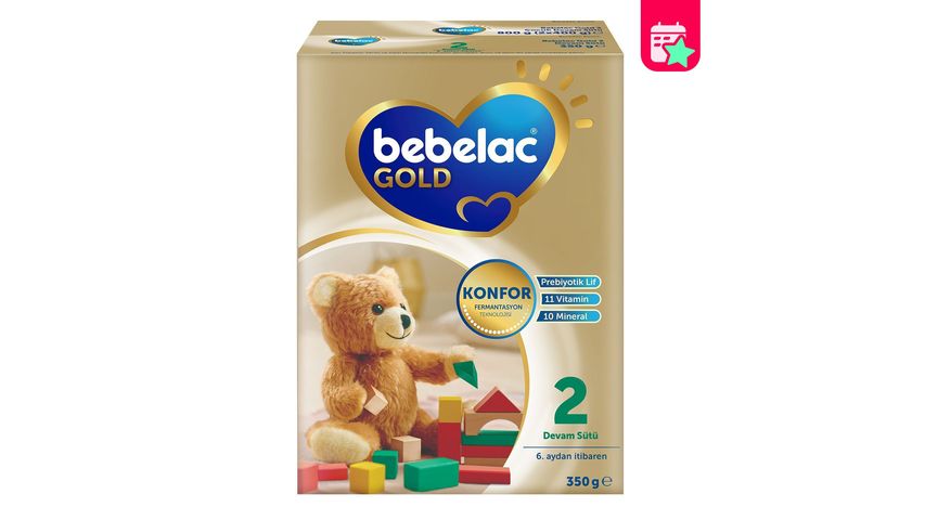Bebelac Gold Comfort 2 Follow-On Formula 6–12 Months 350 g