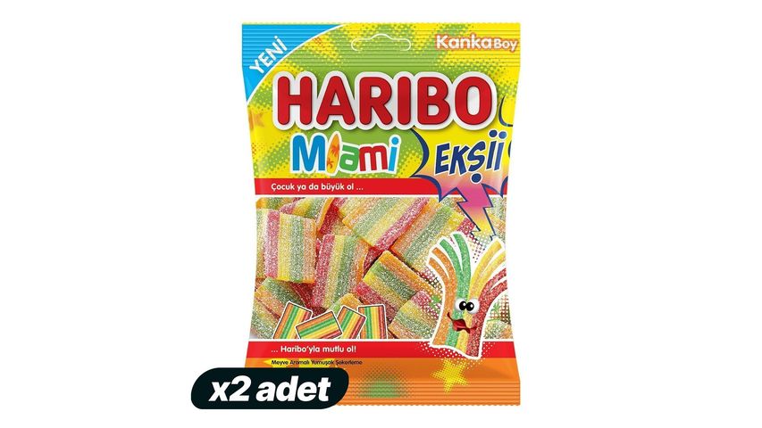 2'li Haribo Ekşii Miami 70 g Paketi
