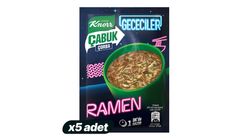 5'li Knorr Çabuk Çorba Gececiler Ramen Paketi