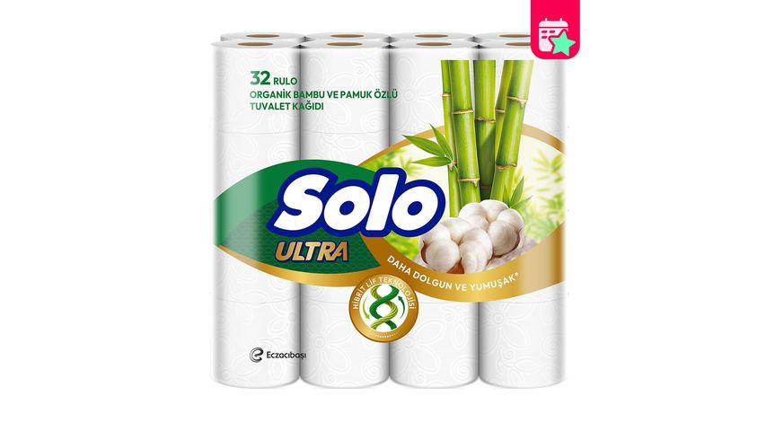 Solo Ultra Toilet Paper 32 Pack