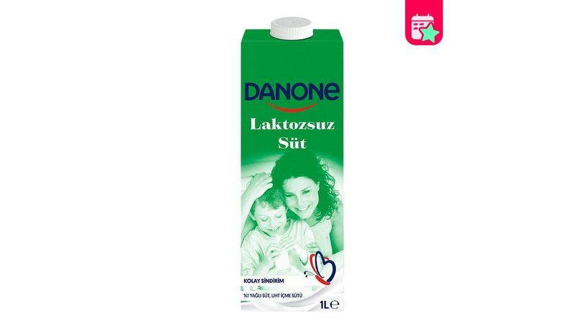 Danone Lactose-Free UHT Milk 1 L