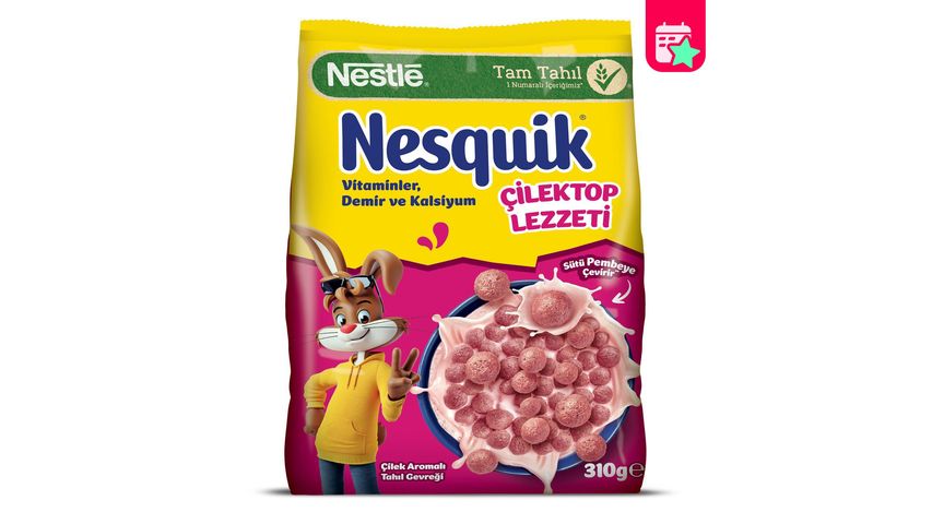 Nestlé Nesquik Chocotop Strawberry-Flavored Cereal 310 g