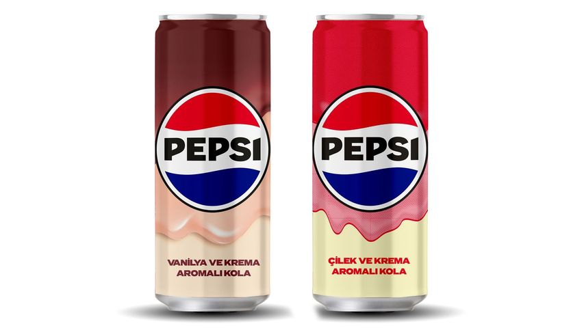 Pepsi Çilek & Vanilya & Krema Aromalı Şekersiz Kola 330 ml Paketi