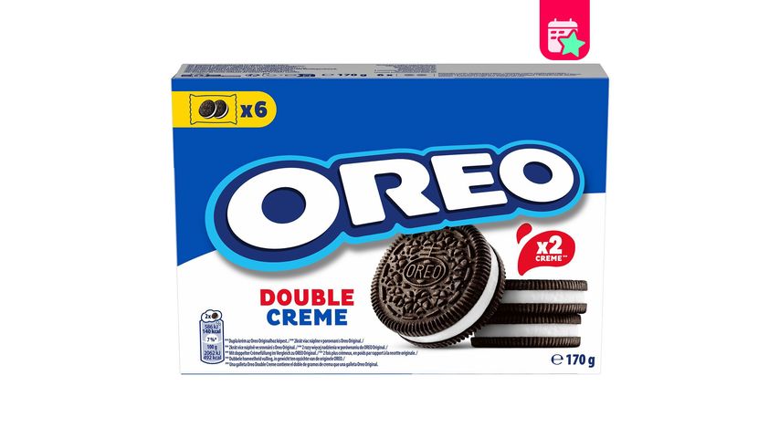 Oreo Double Cream Biscuits 170 g