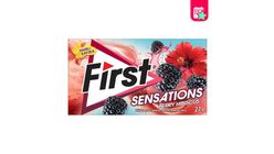 First Sensations Blackberry and Hibiscus Flavored Sugar-Free Gum 27 g