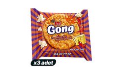 3x Eti Gong Spiced Cheese Corn & Rice Cake 34 g Bundle