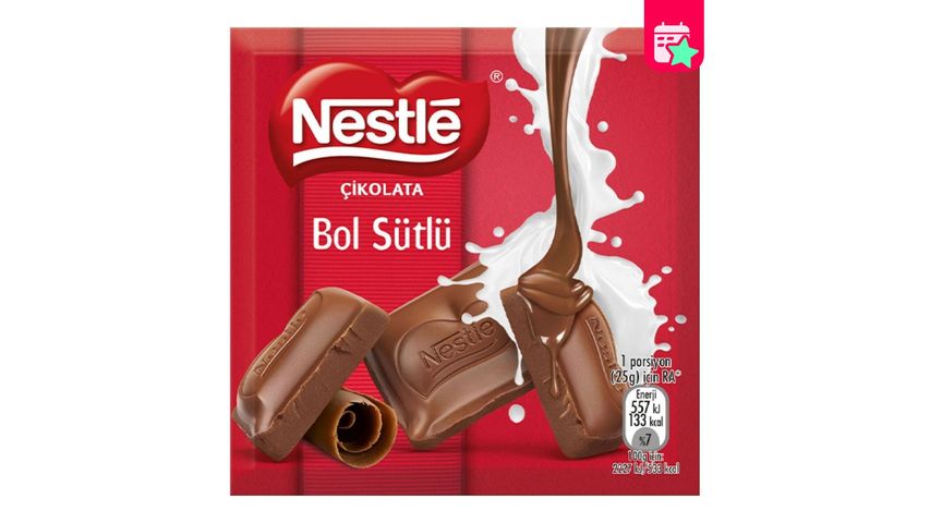 Nestlé Rich Milk Square Chocolate 60 g