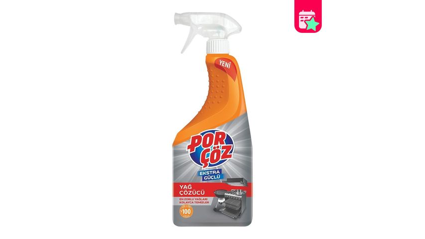 Porçöz Extra Strong Degreaser Spray 750 ml