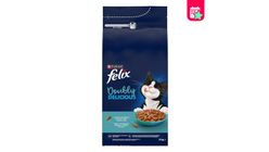 Felix Doubly Delicious Double Flavor Fish Dry Cat Food 2 kg