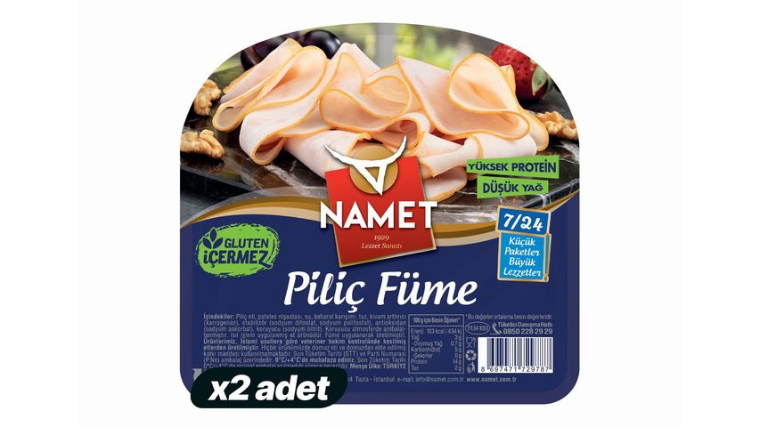 2'li Namet Piliç Füme 50 g Paketi