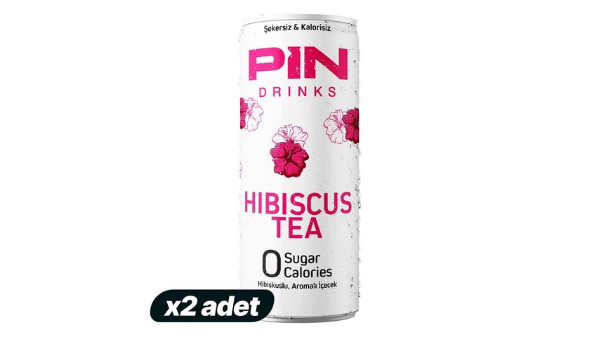 2'li Pin Hibiscus Aromalı İçecek Paketi