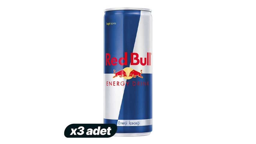3x Red Bull Energy Drink 250 ml Bundle