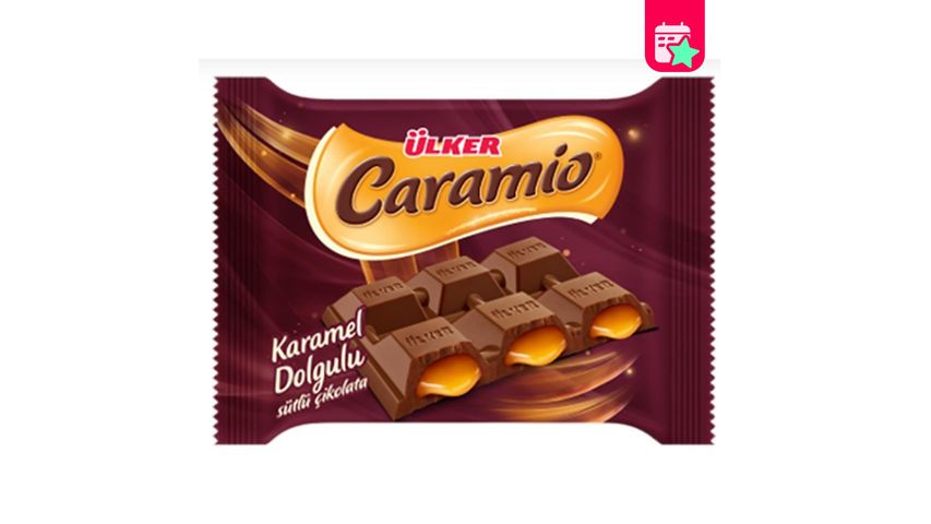 Ülker Caramio Caramel Square Chocolate 55 g