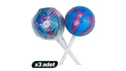 3'lü Original Gourmet Pamuk Şekeri Aromalı Lolipop 31 g Paketi