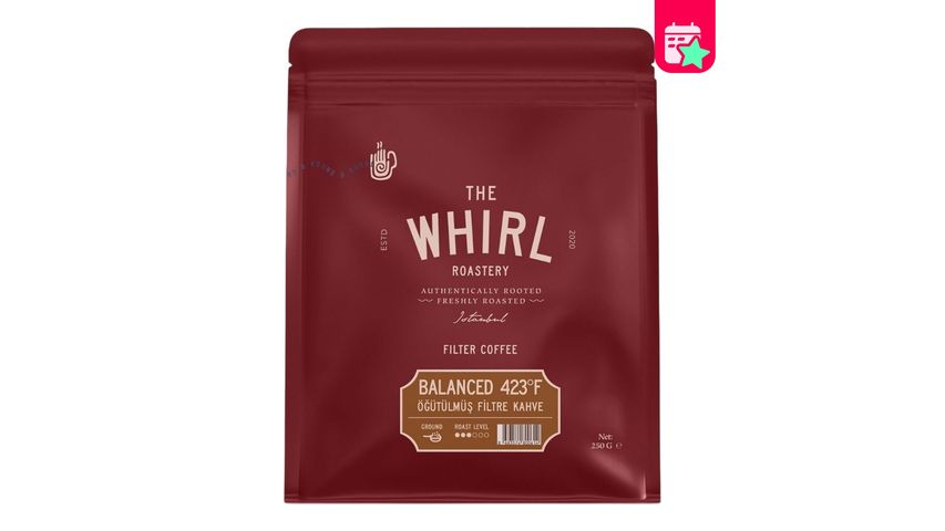 The Whirl Balanced Filter 423°F Ground Coffee 250 g