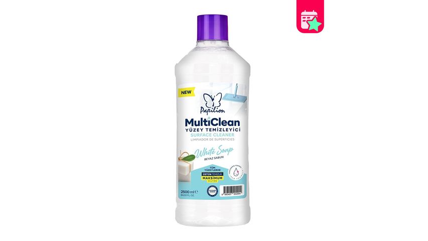 Papilion White Soap Surface Cleaner 2.5 L