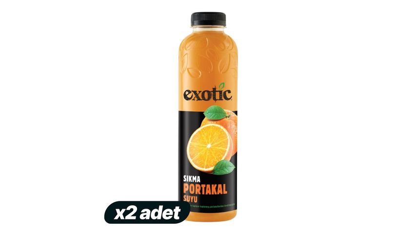 2x Exotic Freshly Squeezed Orange Juice 750 ml Bundle
