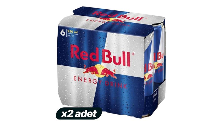 2x Red Bull Energy Drink 6 x 250 ml Pack Bundle