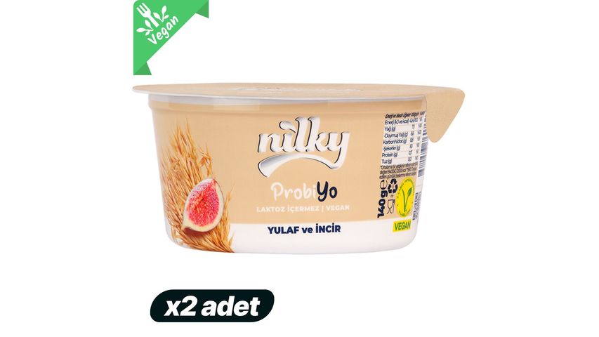 2'li Nilky Yulaf & İncirli Probiyo 140 g Paketi