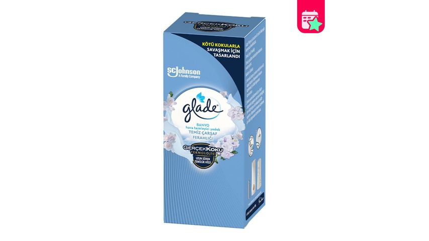 Glade Bathroom Spare Clean Sheet Freshness 10 ml