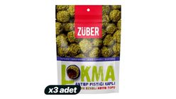 3x Züber Bites Pistachio Coated Fruit Balls 96 g Bundle